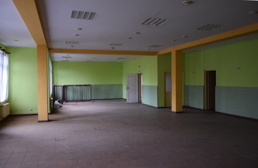 W sali tej powstanie jadalani i sala do ćwiczeń na potrzeby ŚDS