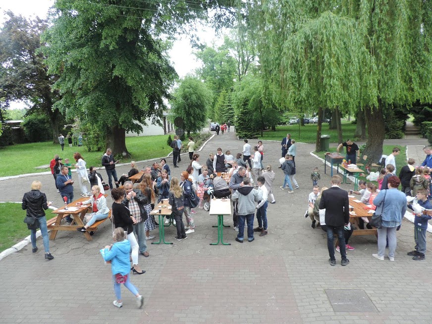 Uczestnicy festynu