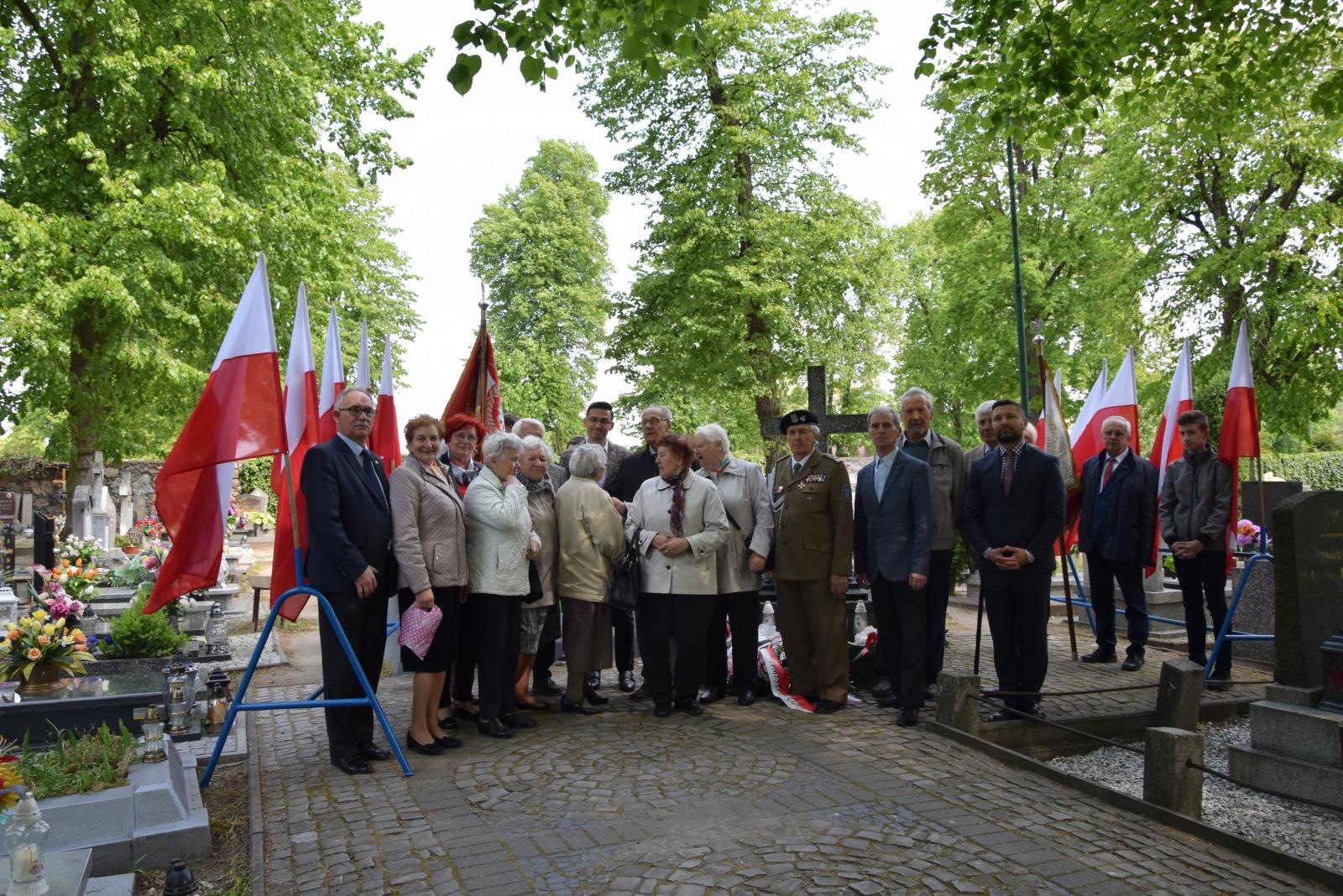 Uroczystości na cmentarzu komunalnym 