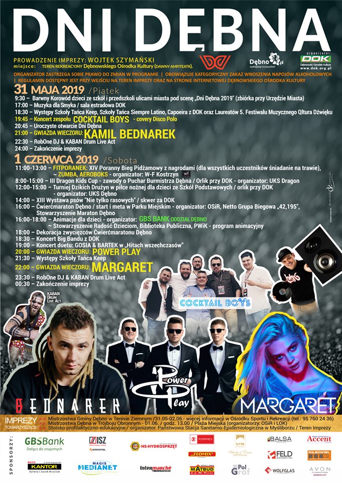 Plakat Dni Dębna