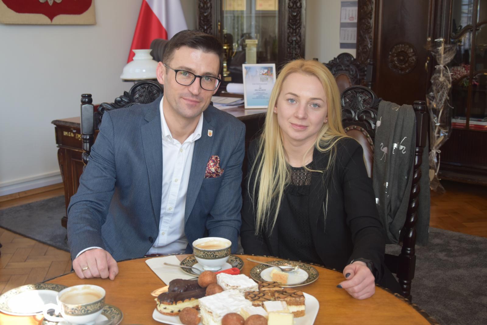 Podczas spotkania były obiecane słodkości