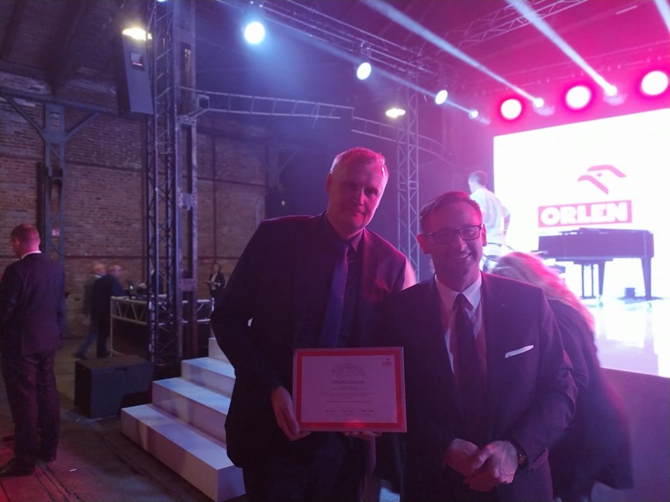 Arek Mikołajczyk z prezesem PKN Orlen 
