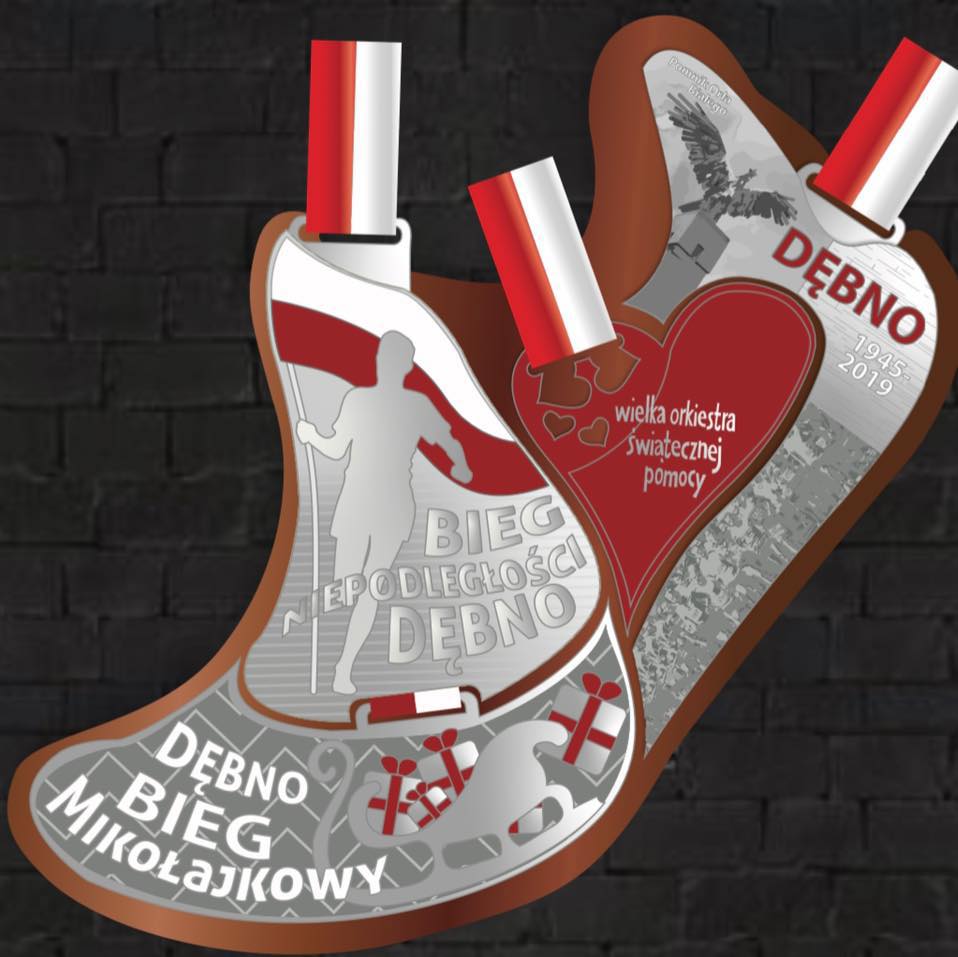 Powiększ grafikę medalu Biegowe Grand Prix Dębna