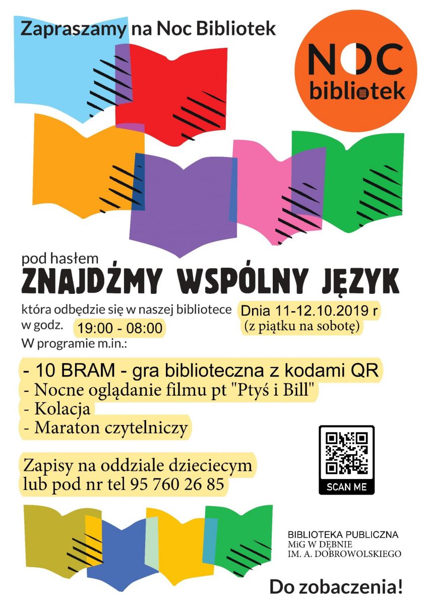 Powiększ plakat promujący wydarzenie. Pełna treść w informacji poniżej