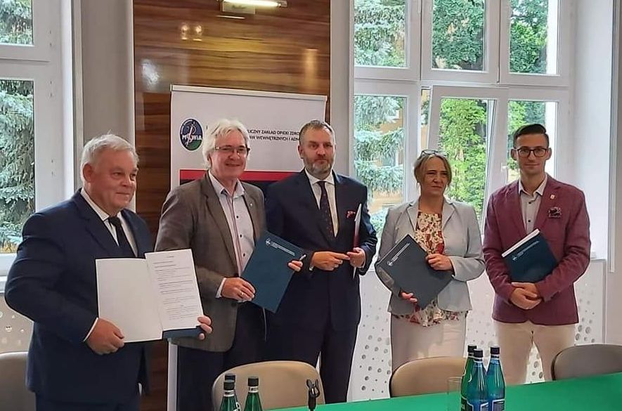Powiększ zdjęcie. Od lewej: K. Prętnicki, A. Potyra, P. Bakun, A. Prill i G. Kulbicki 