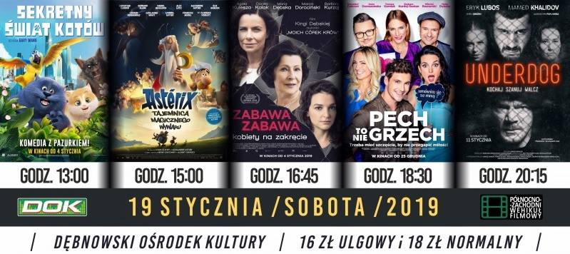 Powiększ baner promujący kino 