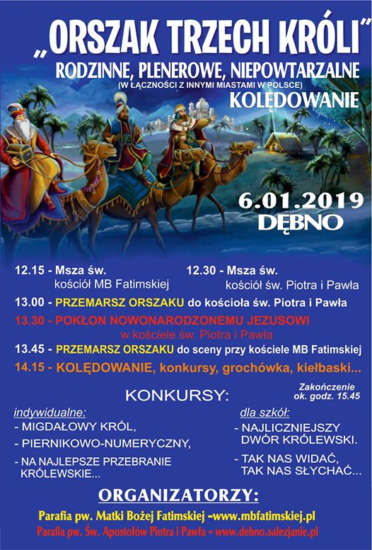Powiększ plakat promujący orszak trzech króli