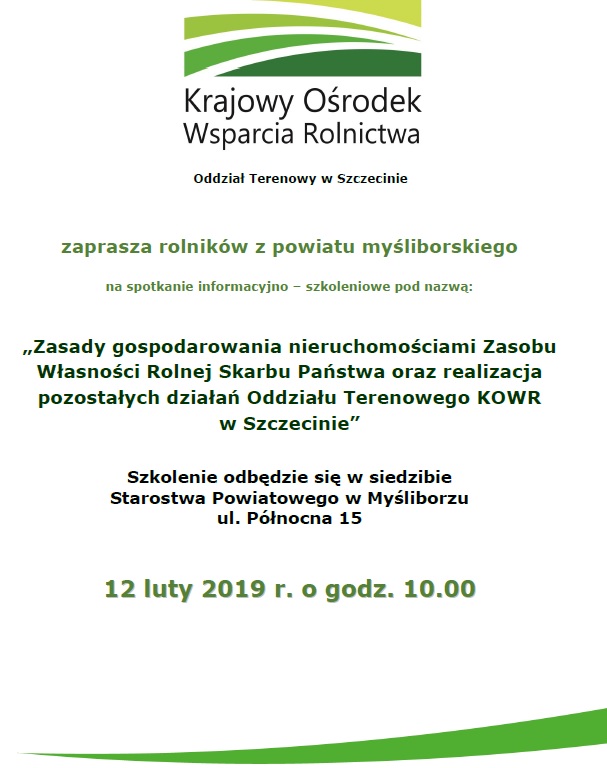 Powiększ plakat informujący o spotkaniu. pełna treść w informacji