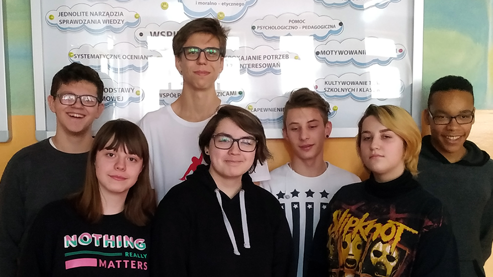 Uczniowie SP 2 Dębno