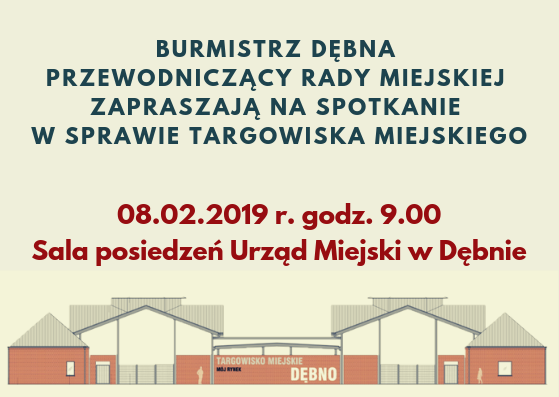 Powiększ ulotkę dot. targowiska miejskiego