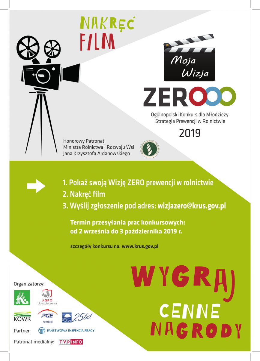 Powiększ plakat promujący konkurs. Treść w informacji