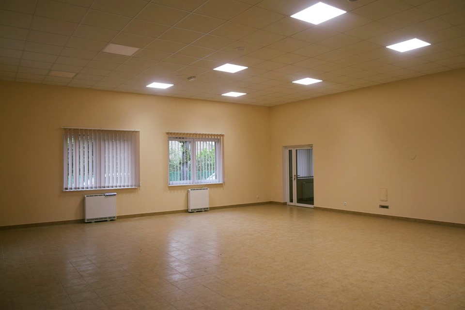 Powstałą duża sala, w której będzie można organizować różne spotkania