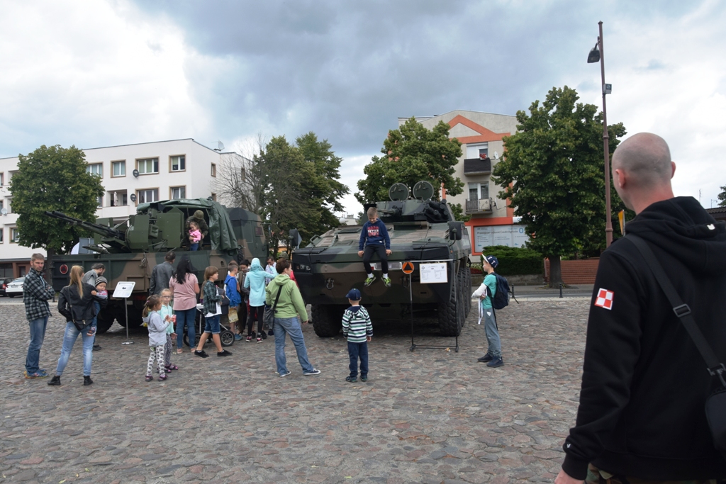 Sprzęt wojskowy cieszył się dużym zaintersowaniem