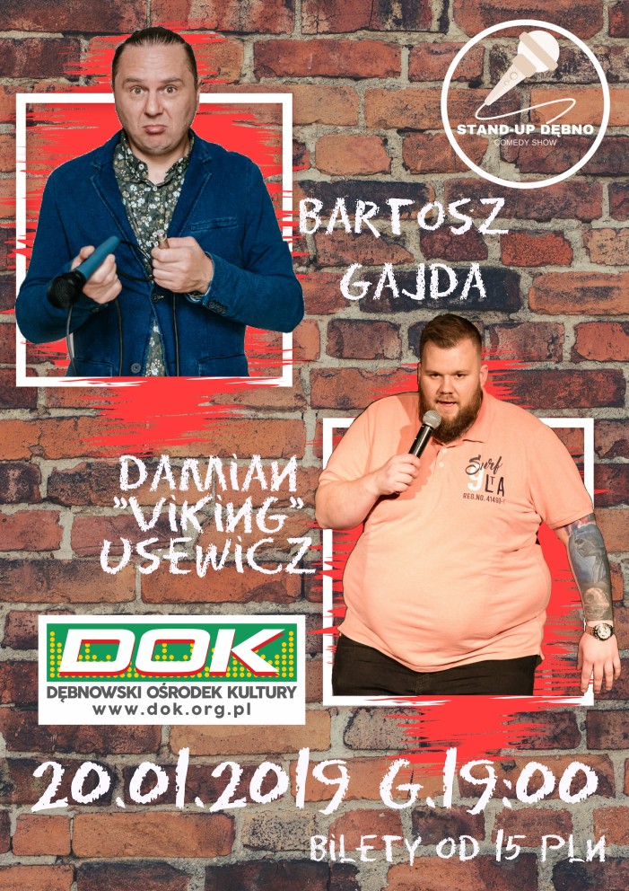Powiększ plakat promujący Stand -up Dębno