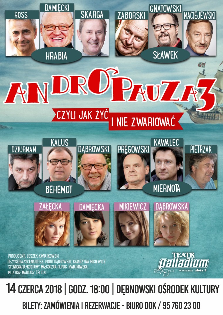 Powiększ plakat promujący spekatkl. Pełna treść w informacji poniżej 