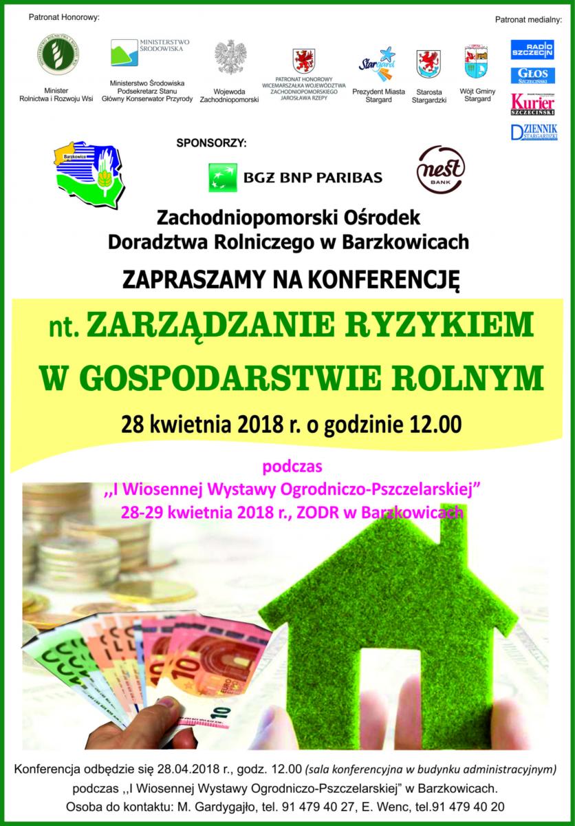 Powiększ plakat promujący konferencję