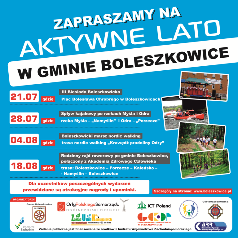 Powiększ plakat promujący wydarzenia