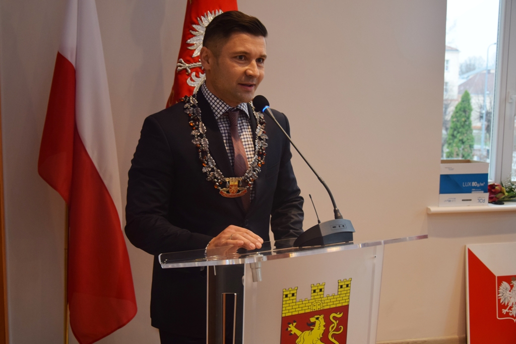 Nowy Przewodniczący Rady Miejskiej Marcin Krzysiak