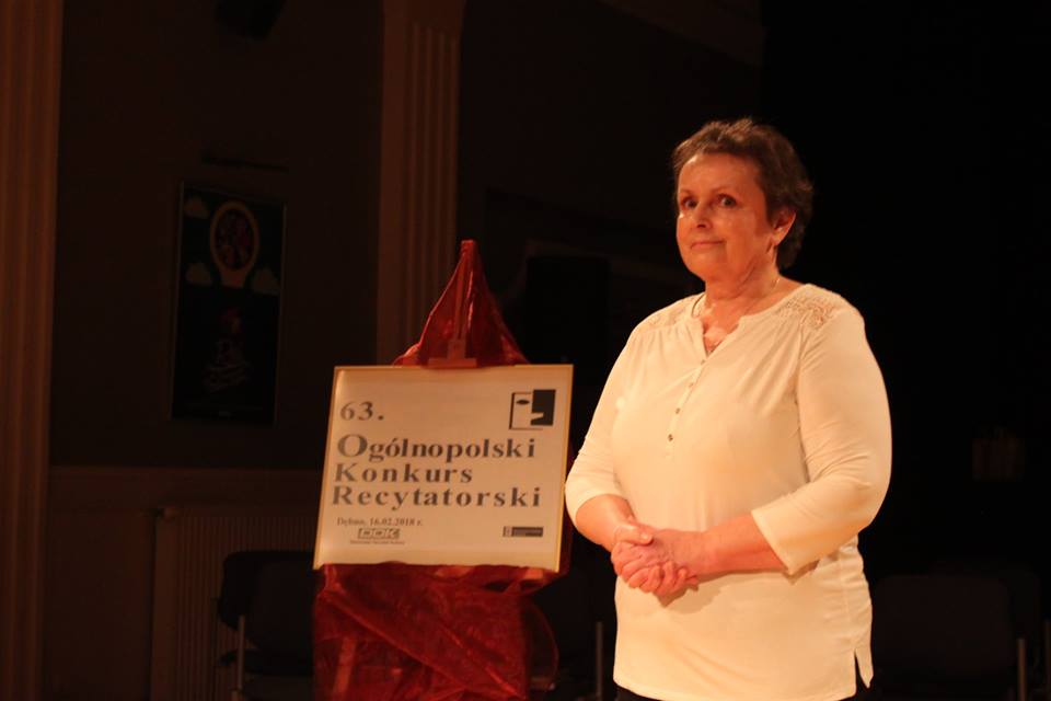 Krystyna Hejbowicz podczas prezentacji