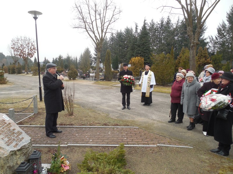Do zgromadzonych przemawiał Adam Kaczmarczyk