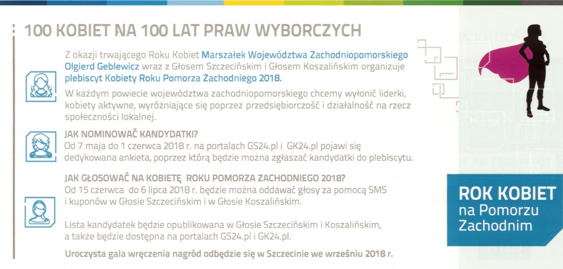 Ulotka infromująca o plebiscycie