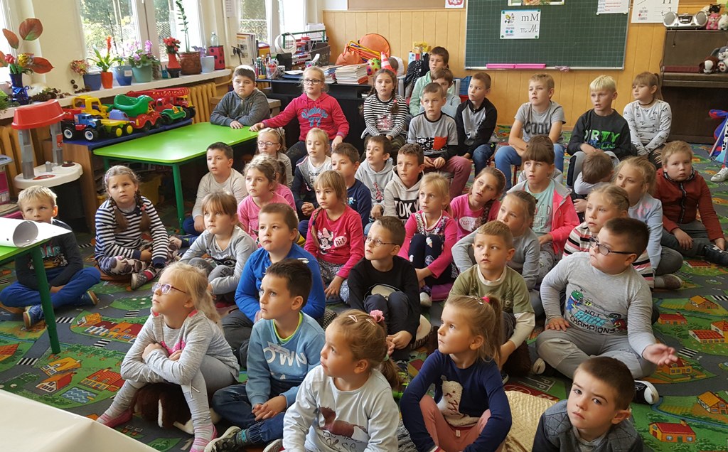 Dzieci z SP Smolnica