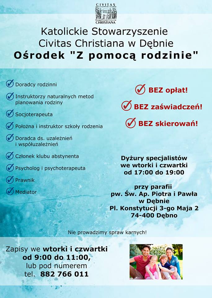 Plakat informacyjny