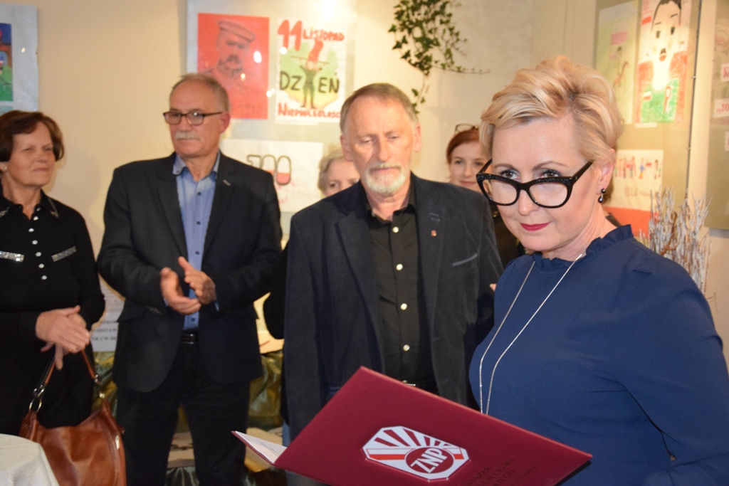 Irena Borysewicz przewodnicząca ZNP w Dębnie