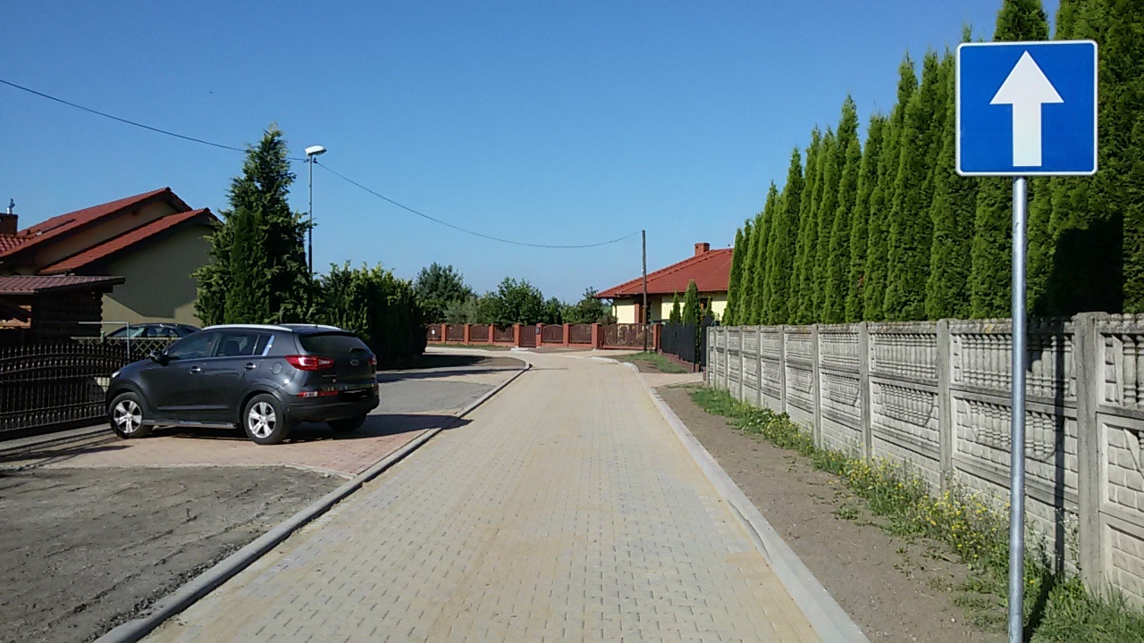 Odcinek ulicy Akacjowej