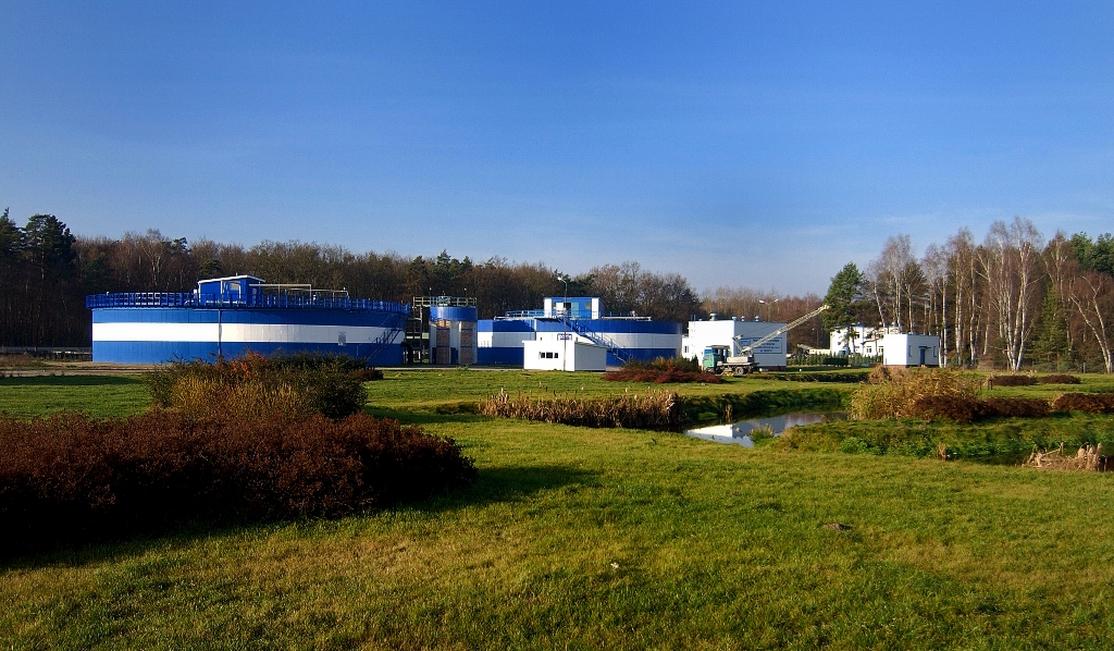 Oczyszczalnia ścieków w Dębnie