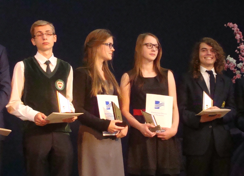 Maja Zarzycka wśród laureatów