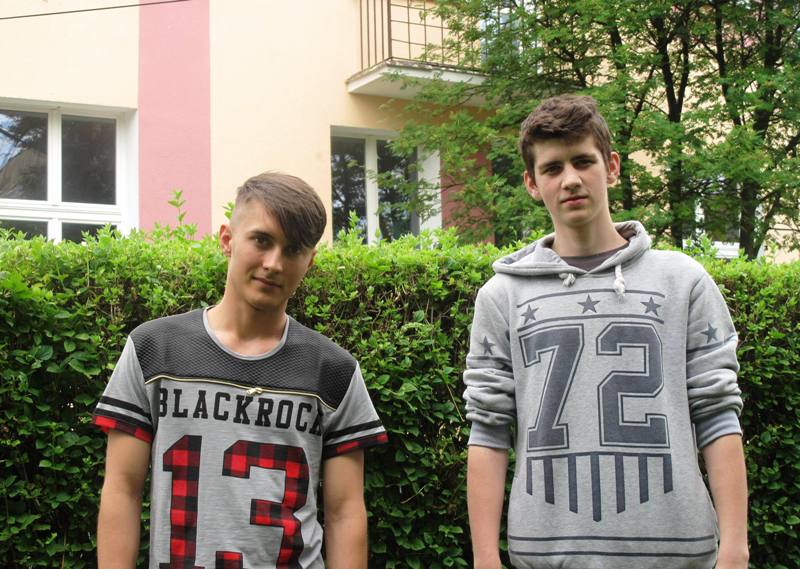 Oskar Wójt i Krzysztof Skowysz (link prowadzi do powiększonej wersji zdjęcia)