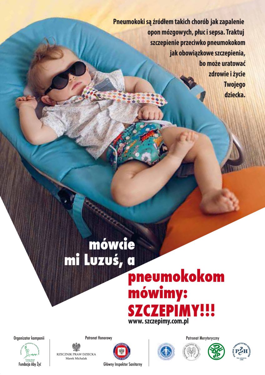 Plakat promujący kampanię