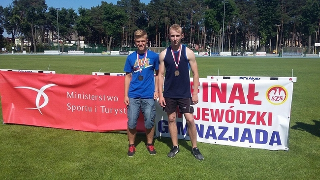 Jacek Semenyszyn i Damian Jakubowski - brązowi medaliści (link prowadzi do powiększonej wersji zdjęcia)