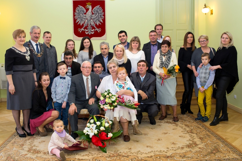 Jubilaci z rodziną