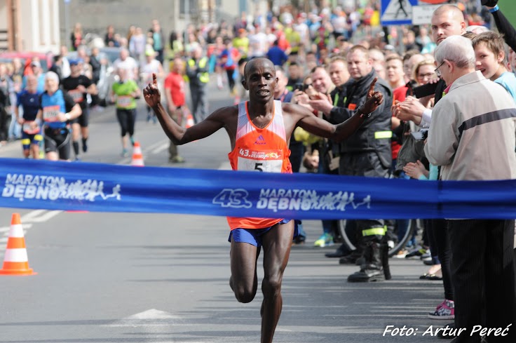 Zwycięzca 43. Maratonu Dębno Cosmas Mutuku Kyevo