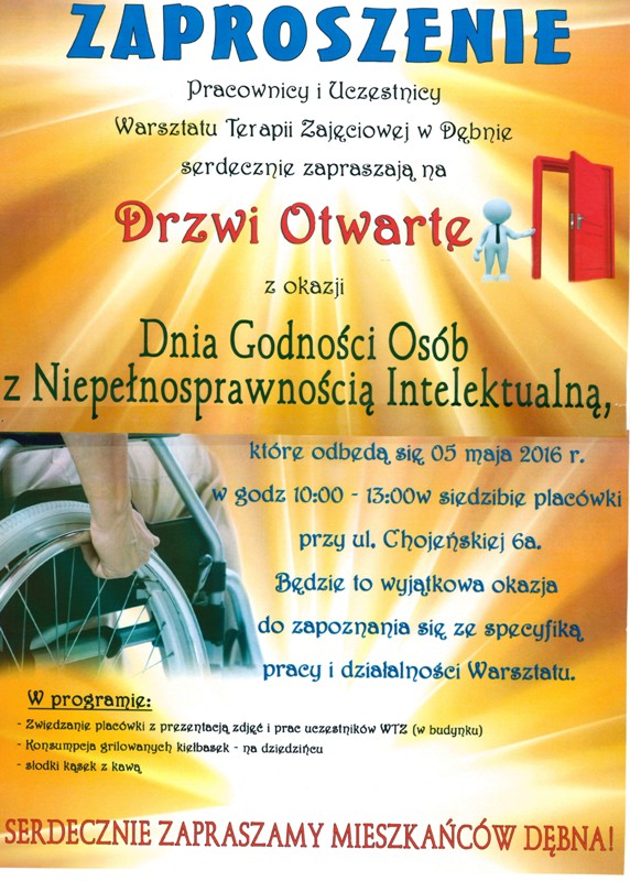 Plakat informacyjny. Treść w informacji poniżej