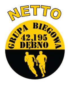 Logo Netto Grupa Biegowa 42,195 Dębno