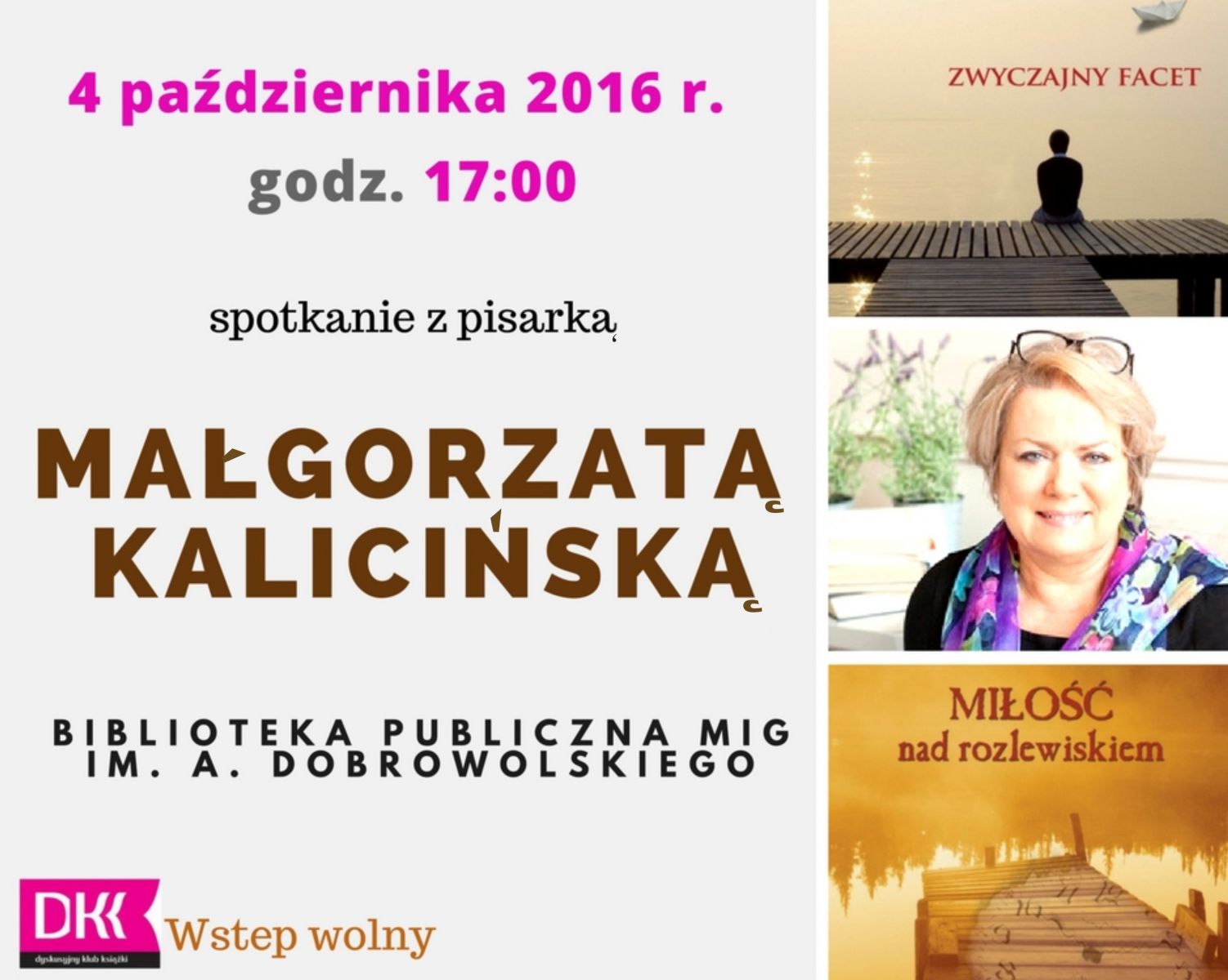 Plakat informujący o wydarzeniu. Pełna treść w infomacji obok.