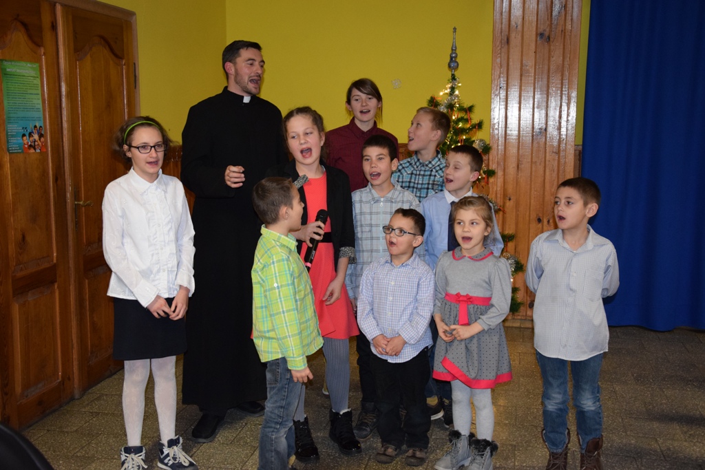 Śpiewano wspólnie kolędy