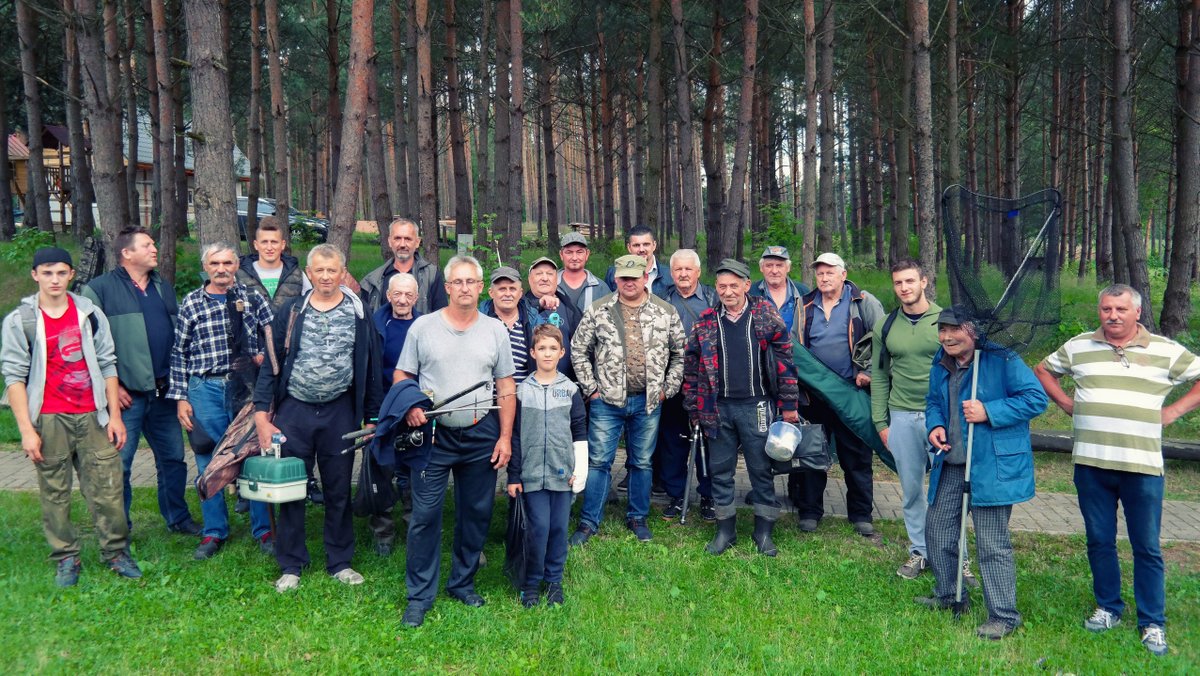 Były też różne zawody np. wędkarskie