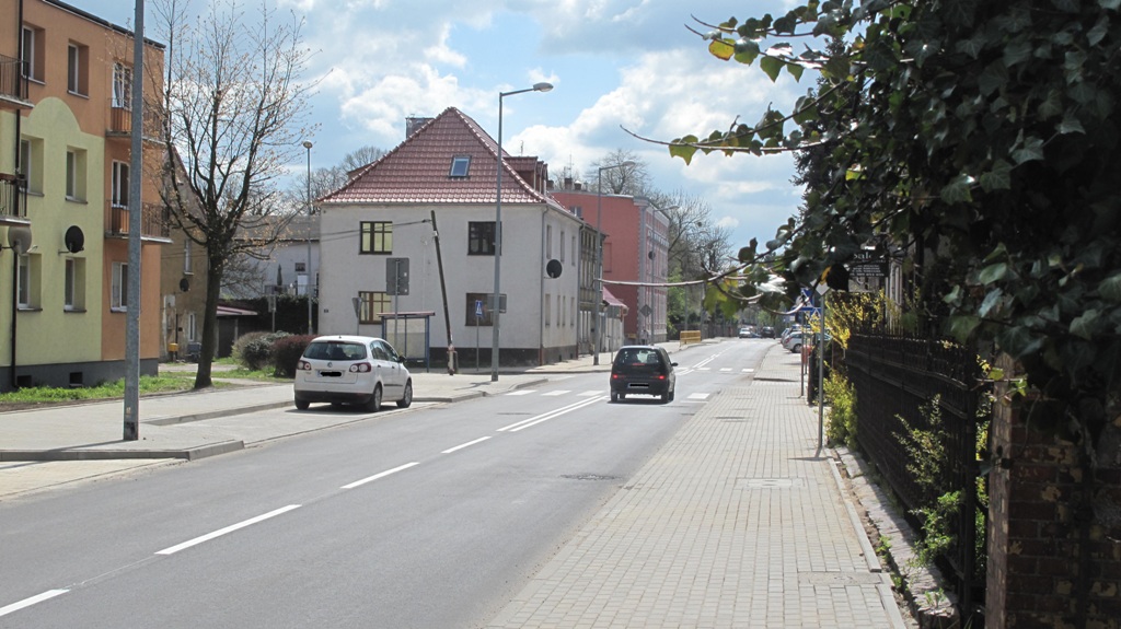 Wyremontowana ulica Kościuszki 