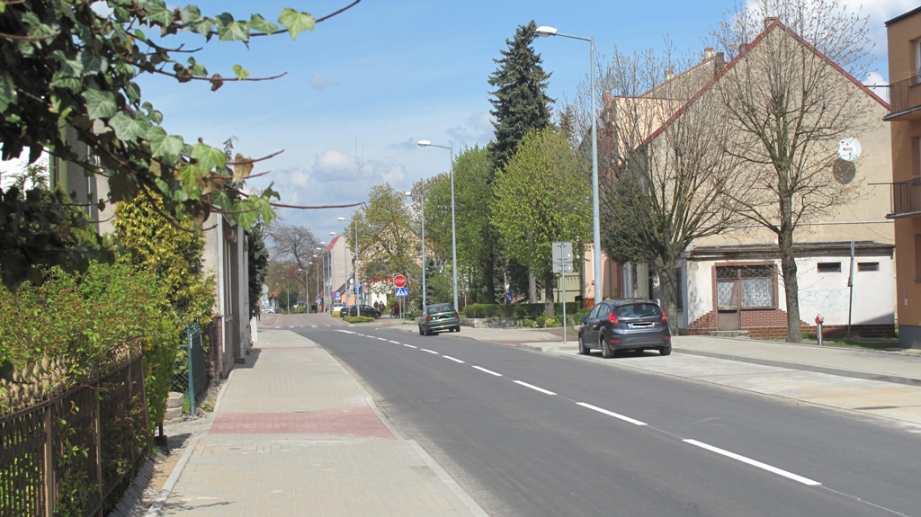 Wyremontowana ulica Kościuszki 