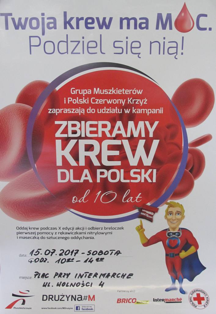Powiększ plakat promujący akcję 