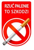Tabliczka Rzuć Palenie to szkodzi