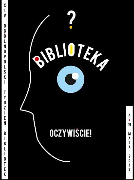 Powiększ afisz promujący Tydzień Bibliotek