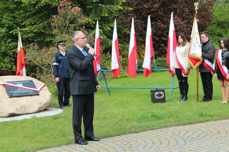 Prowadzący uroczystość Adam Kaczmarczyk