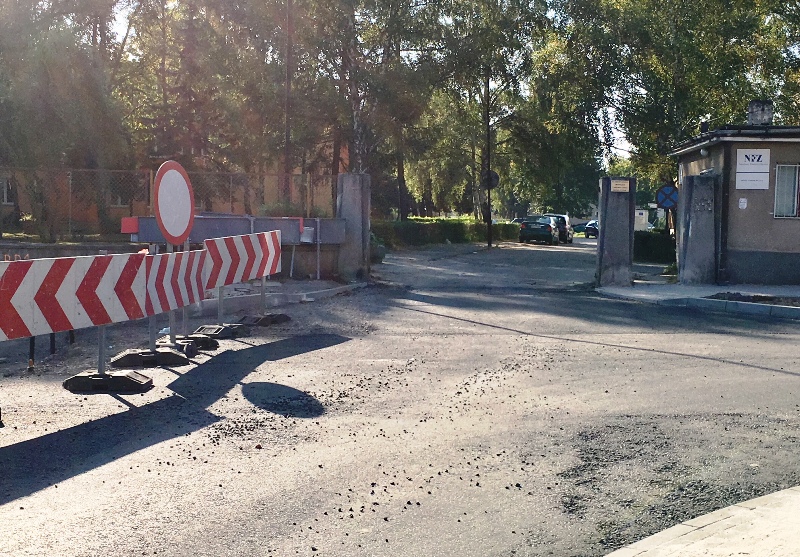 Umożliwono wjazd na teren szpitala od ulicy Kościuszki