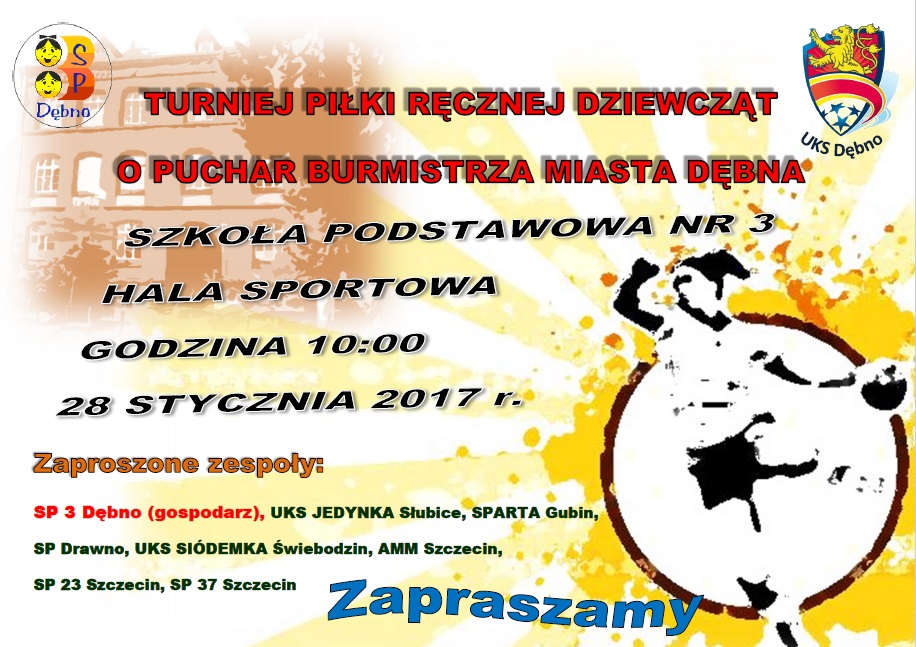 Plakat turnieju. Pełna treść w informacji poniżej (link prowadzi do powiększonej wersji plakatu)