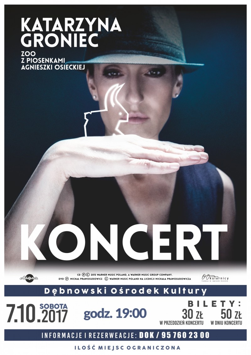 Powieksz afisz promujący koncert